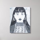 Search for female canvas prints Women empowerment