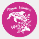 Search for pink dolphin stickers Beach