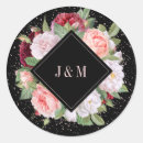 Search for vintage rose wedding stickers Modern