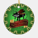 Search for piano christmas tree decorations Music