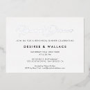 Search for gold white rehearsal dinner invitations Simple