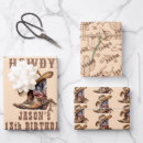 Search for wild west wrapping paper Country