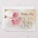 Search for 35 years invitations Party