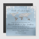 Search for globe wedding invitations Map