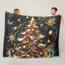 Search for christmas tree blankets Whimsical