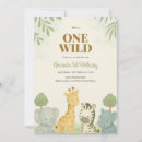 Search for baby safari birthday invitations Tropical leaves