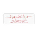 Search for happy holidays typography White
