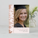 Search for blush pink graduation invitations Foil