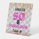 Search for pink gold 50th birthday party decor Chic