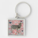 Search for zebra square key rings Whimsical