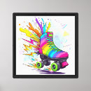 Search for graffiti canvas prints Colorful