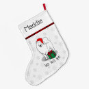 Search for samoyed christmas stockings Dogs