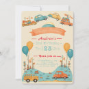 Search for classic car birthday invitations Racing