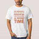 Search for spanglish tshirts English
