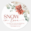 Search for love snow stickers Red