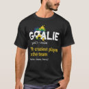 Search for goalie tshirts Player