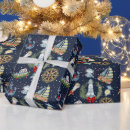 Search for nautical christmas wrapping paper Seaside