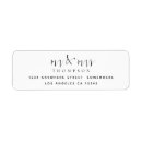 Search for mr return address labels Calligraphy