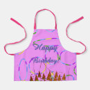 Search for kids clothes aprons Pink