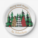 Search for merry and bright plates Christmas trees