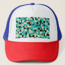 Search for squared pattern hats Illustration