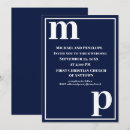 Search for stylish monogram invitations Trendy