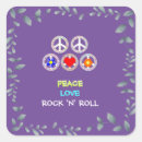 Search for rock n roll stickers Retro