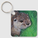 Search for cute otter key rings Brown
