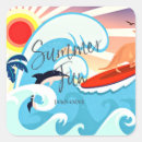 Search for summer fun stickers Waves