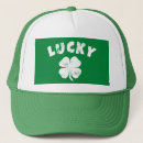 Search for 4 leaf hats Shamrock
