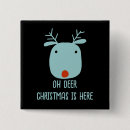 Search for red nose reindeer badges Funny