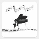 Search for piano key stickers Musical notes