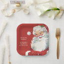 Search for vintage santa claus plates Kitsch