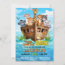 Search for noahs ark birthday invitations Party