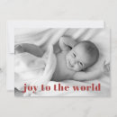 Search for joy to the world photo cards Minimalist