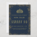 Search for glam sweet 16 invitations Modern