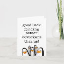 Search for leaving job cards Luck