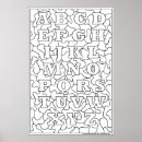 Search for elementary classroom posters Alphabet