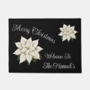 Search for winter doormats Poinsettia