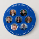 Search for democratic ticket badges Vote