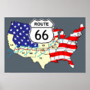 Search for route 66 posters Map