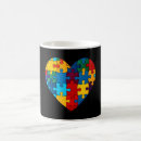 Search for autism puzzle mugs Neurodiverse