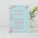 Search for coral red wedding invitations Modern