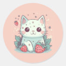 Search for kawaii strawberry stickers Cartoon
