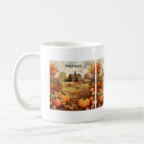 Search for fall autumn harvest mugs Rustic