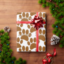 Search for paw print wrapping paper Puppy