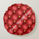 Search for red leather cushions Tufted