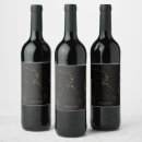 Search for gold foil wine labels Stylish