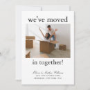 Search for moving in together invitations We have moved