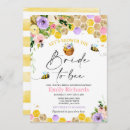 Search for pink floral bridal shower invitations Bride to be